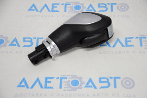 Ford Edge 15-18 black leather gear knob