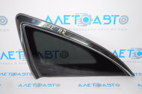 Rear right window, fixed glass, Ford Edge 15-24 chrome, tinted