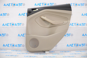 Door trim panel, rear right, Ford Escape MK3 13-19 pre-rest, beige
