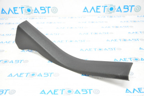 Black rear left door sill plate for Ford Escape MK3 13-19