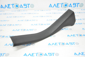 Black rear right door sill plate for Ford Escape MK3 13-19