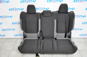 Rear seat 2nd row Ford Escape MK3 2013-2015 black and gray cloth