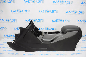 Ford Escape MK3 13-16 center console with armrest and cup holders, black, complete