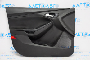Door trim card front left Ford Focus mk3 11-18 rag, black
