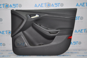 Door trim card front right Ford Focus mk3 11-18 rag, black
