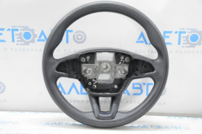 Steering wheel bare Ford Focus mk3 15-18 rest, black tires