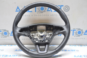 Steering wheel bare Ford Focus mk3 15-18 rest, black leather