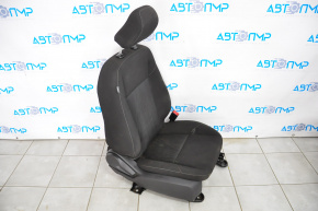 Passenger seat Ford Focus mk3 15-18 rest, without airbag, mechanical, cloth black