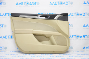 Door trim panel front left Ford Fusion mk5 13-16 beige