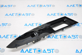 Front right window lift control Ford Fusion mk5 13-20 black, with black gloss trim