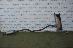 Single-pipe exhaust system for Ford Fusion mk5 13-16 2.5, 1.5T, 1.6T without catalytic converter