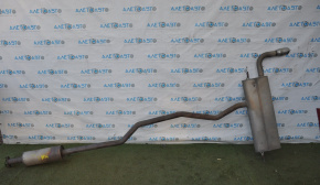 Single-pipe exhaust system for Ford Fusion mk5 13-16 2.5, 1.5T, 1.6T without catalytic converter