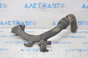 Air duct with valve for Ford Fusion mk5 13-20 1.5T
