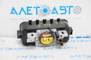 The passenger airbag in the dashboard of a Ford Fusion mk5 13-16 has a rusty squib.