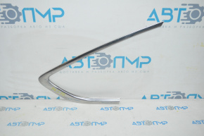 Window trim blind glass rear right Ford Fusion mk5 13-20 chrome