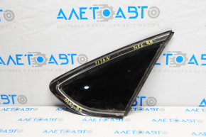 Rear right blind glass window Ford Fusion mk5 13-20 two chrome