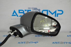 Right side mirror complete Ford Fusion mk5 13-20 7 pins, turn signal, heated, graphite