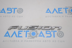 Ford Fusion mk5 13-18 trunk lid FUSION emblem
