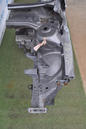 Front quarter left Ford Fusion mk5 13-20 graphite with central pillar