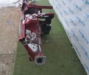 Front right quarter Ford Fusion mk5 13-16 without bracket red, with central pillar, dented