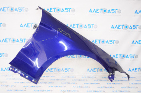 Front right wing Ford Mustang mk6 15-17 base blue, no fragment near headlight, dented near door