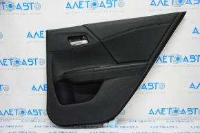 Door trim panel rear right Honda Accord 13-15 leather black