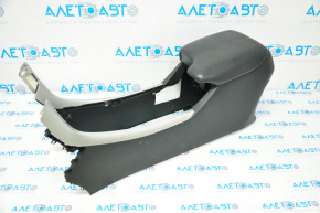 Honda Accord 13-17 center console armrest, black leather, complete