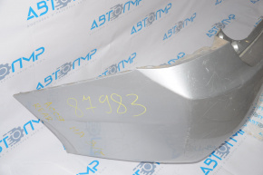 Honda Accord 13-15 silver rear bumper, missing right side