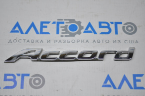 Honda Accord trunk lid emblem 13-17