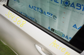 Door-glass molding, central front left, Honda Accord 18-22 matte