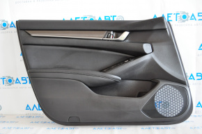 Door trim panel front left Honda Accord 2018-2018 black