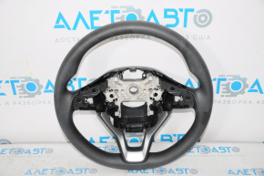 Honda Accord bare steering wheel, 18-22 rubber, black, with pads, without paddles