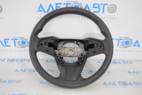 Honda Civic X FC 16-21 bare steering wheel with black rubber and rear pad