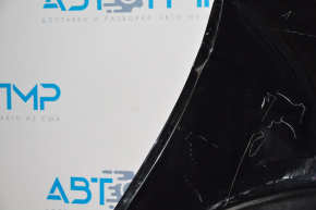 Front right wing Hyundai Santa FE Sport 13-18 black, dented near the door and headlight