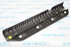 Front right door sill plate for Hyundai Sonata 11-15, black