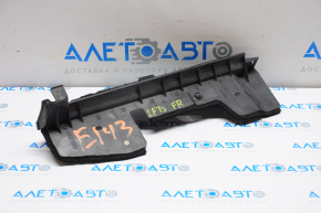 Right radiator deflector Hyundai Sonata 15-17 2.4