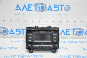 Radio tape recorder Hyundai Sonata 15-17 small display