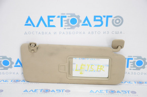 Right sun visor for Hyundai Sonata 15-19 beige