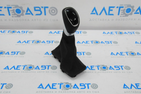 Hyundai Sonata 15-19 black rubber gear knob