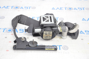 Driver's seat belt with tensioner Hyundai Sonata 15-17 black type 1