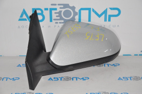 Left side mirror assembly for Hyundai Sonata 15-17, 5-pin, heated, silver