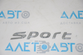Emblem inscription Sport trunk lid Hyundai Sonata 15-17