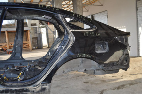 Quarter wing rear left Hyundai Sonata 15-19 black