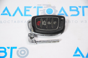 Hyundai Sonata 15-17 4 Button Key Without Key Opening Mechanism