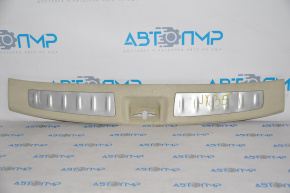 Trunk opening trim for Infiniti JX35 QX60 13-17 beige, worn