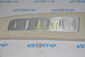 Trunk opening trim for Infiniti JX35 QX60 13-17 beige, worn