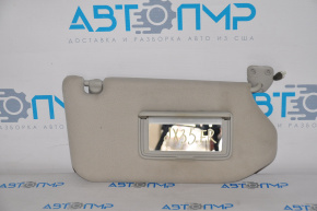 Right visor Infiniti JX35 QX60 13- dirty gray