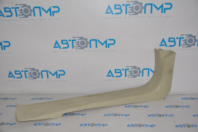 Door sill trim front left inner Infiniti JX35 QX60 13-13 beige rubbed