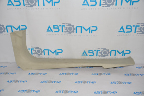 Door sill trim front right inner Infiniti JX35 QX60 13-13 beige rubbed