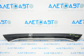 Trunk lid molding under the glass for the Infiniti QX30 17-19